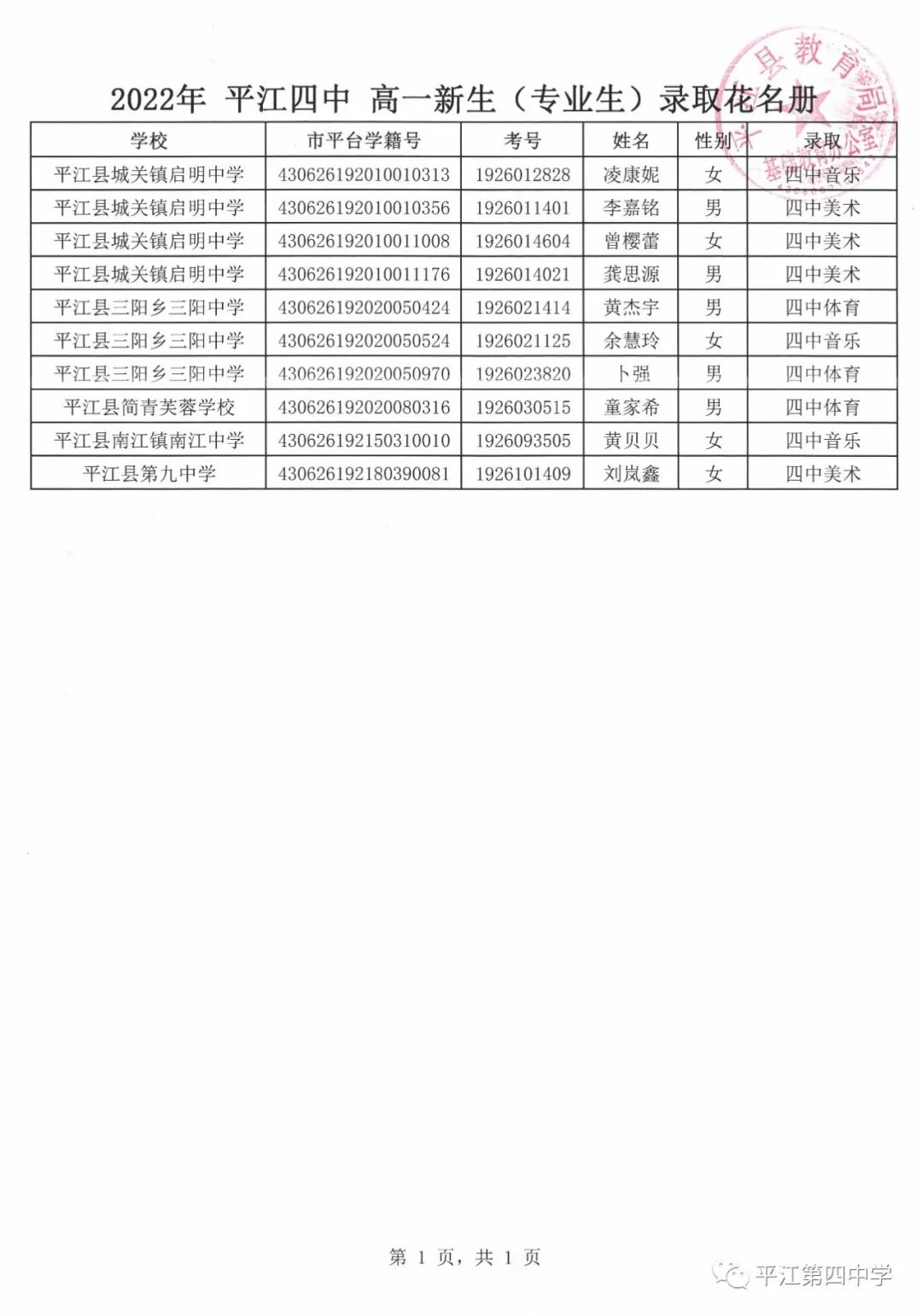 平江县初中人事任命揭晓，塑造未来教育新篇章